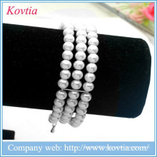 Famous chunky chain tennis bracelet loom imitation pearl bracelet bangles wholesale bulk jewelry